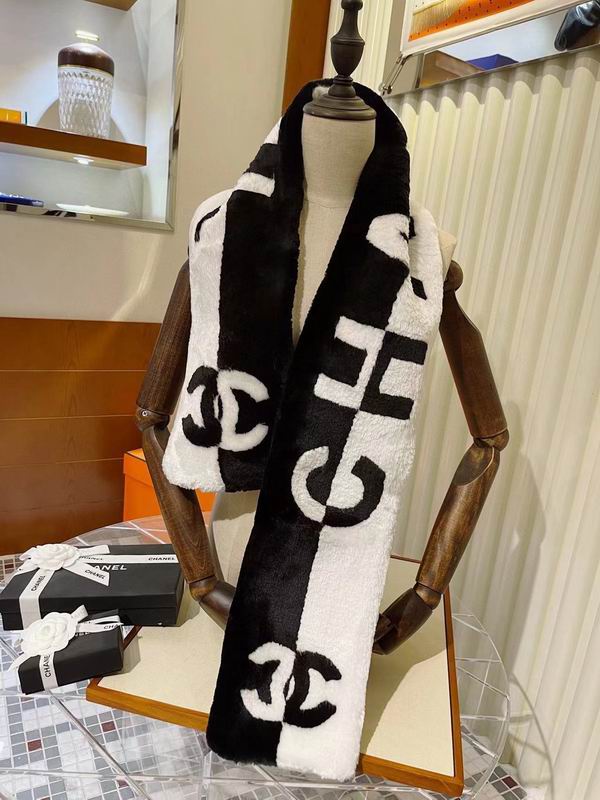 Chanel scarf 20X120cm E43 (1)